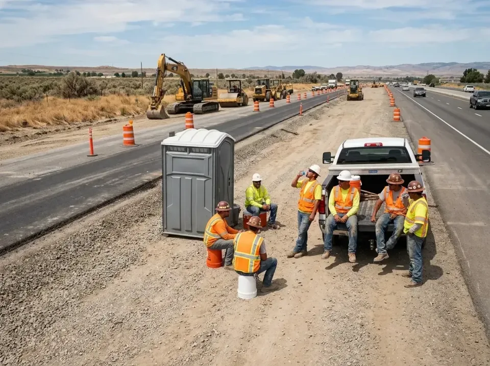 highway-road-construction-crew-007 — frequently asked questions, Porta Potty and Restroom Rentals in Del Monte Forest, CA